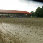 Sanierung Außenreitplatz vorher